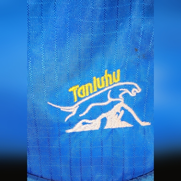 Blue and Gray Sling Bag Backpack by Tanluhu - Picture 8 of 8
